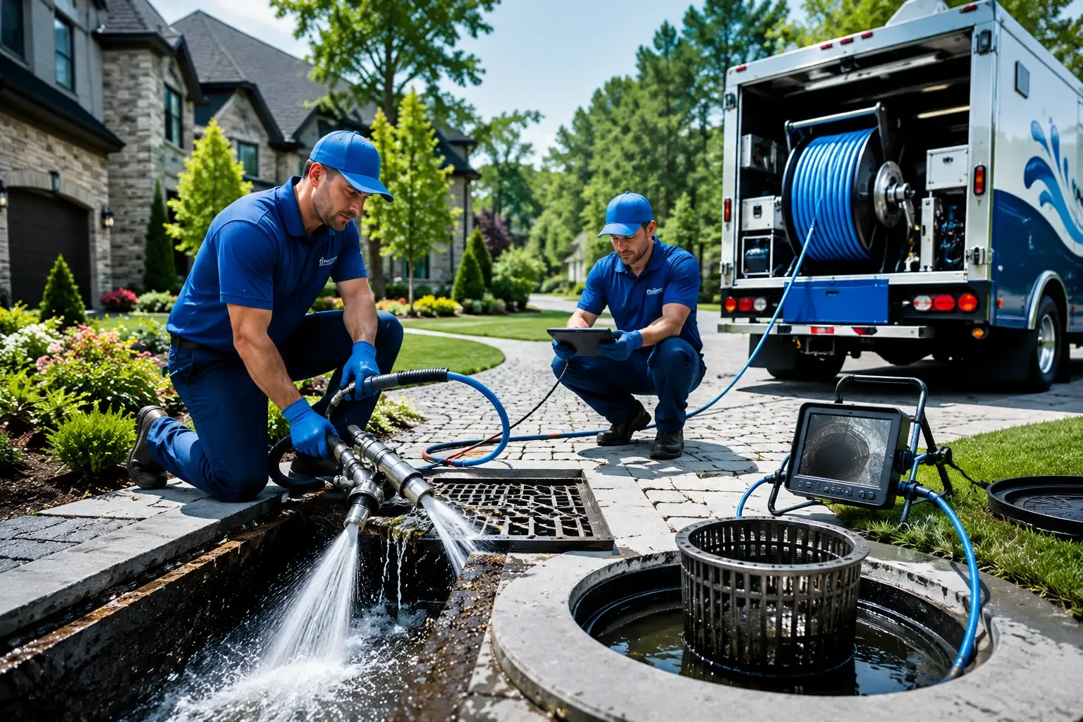 Local outdoor drain cleaning professionals in Zahl, ND